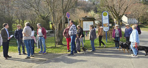 Rundgang durch Nonrod bei Sonnenschein