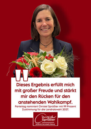 Christel Sprößler - hört zu und ist nah bei den Menschen